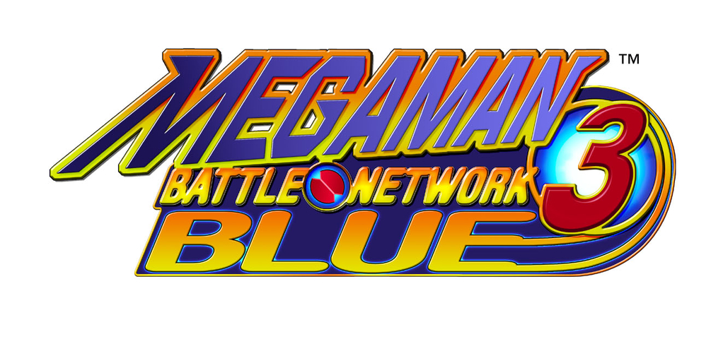 Mega Man Battle Network 3 Blue Logo
