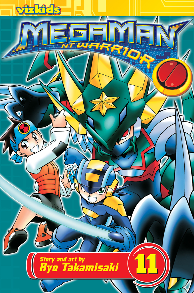 MegaMan NT Warrior Vol 11 manga cover
