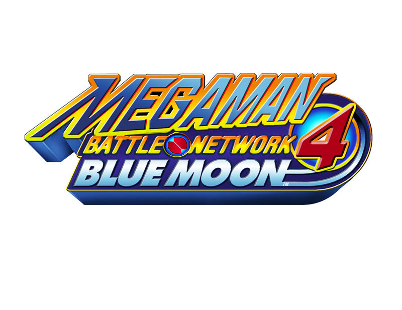 Mega Man Battle Network 4 Blue Moon Logo
Keywords: MegaMan Battle Network 4;blue moon;logo