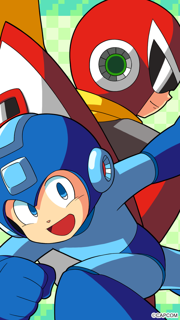 Rockman and Blues 1080x1920
By Go~Yan

