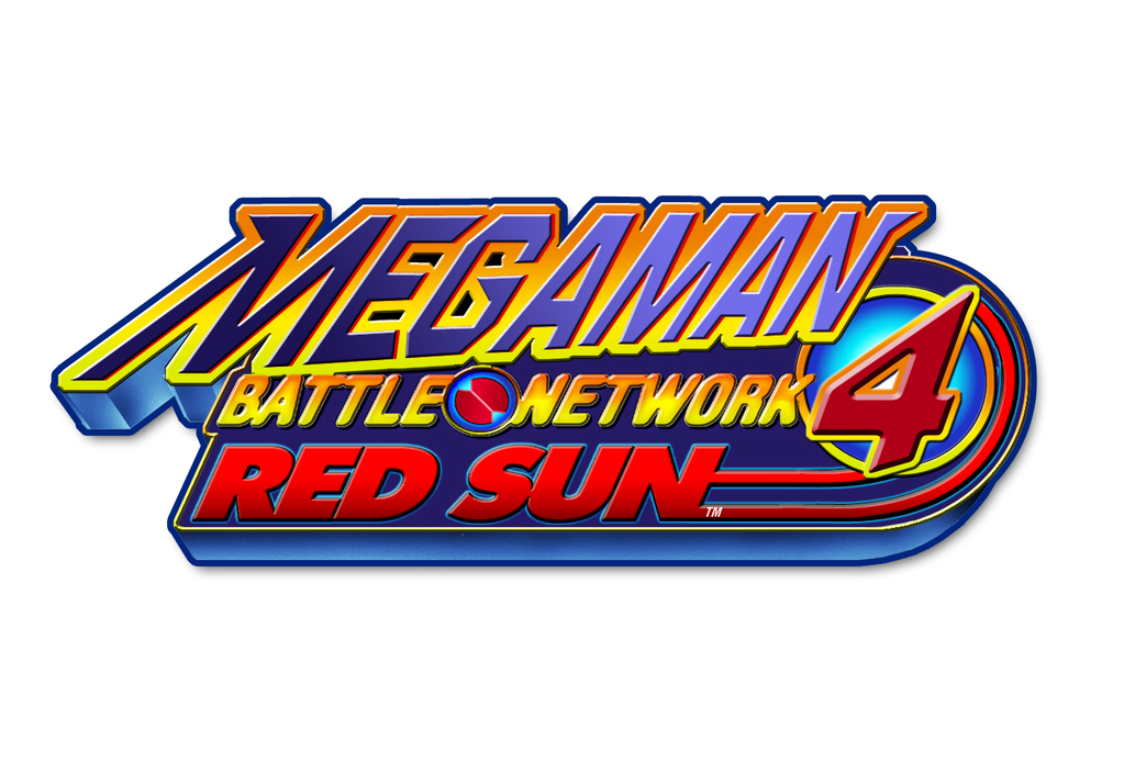Mega Man Battle Network 4 Red Sun Logo HQ
