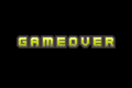 English Game Over screen